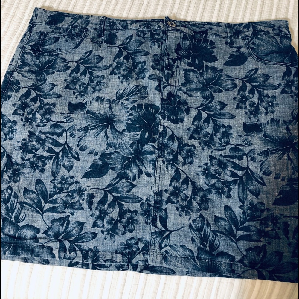 Chambray Skort Size 18W